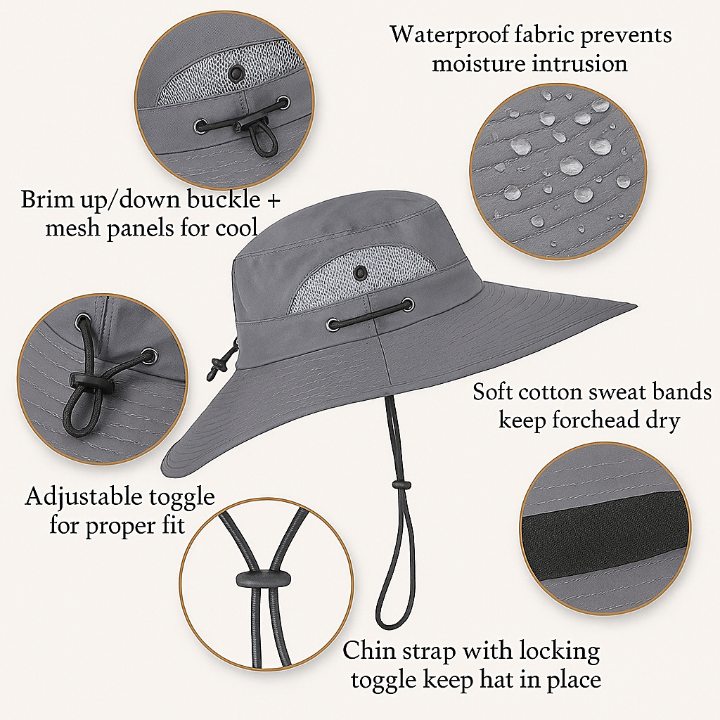 SolaVent™ Solar Hat