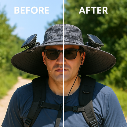 SolaVent™ Solar Hat