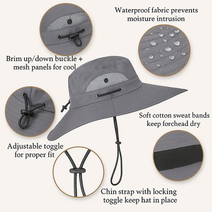 SolaVent™ Solar Hat